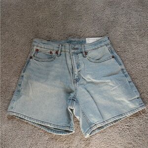 American Eagle Outfitters Light Wash Jean Shorts